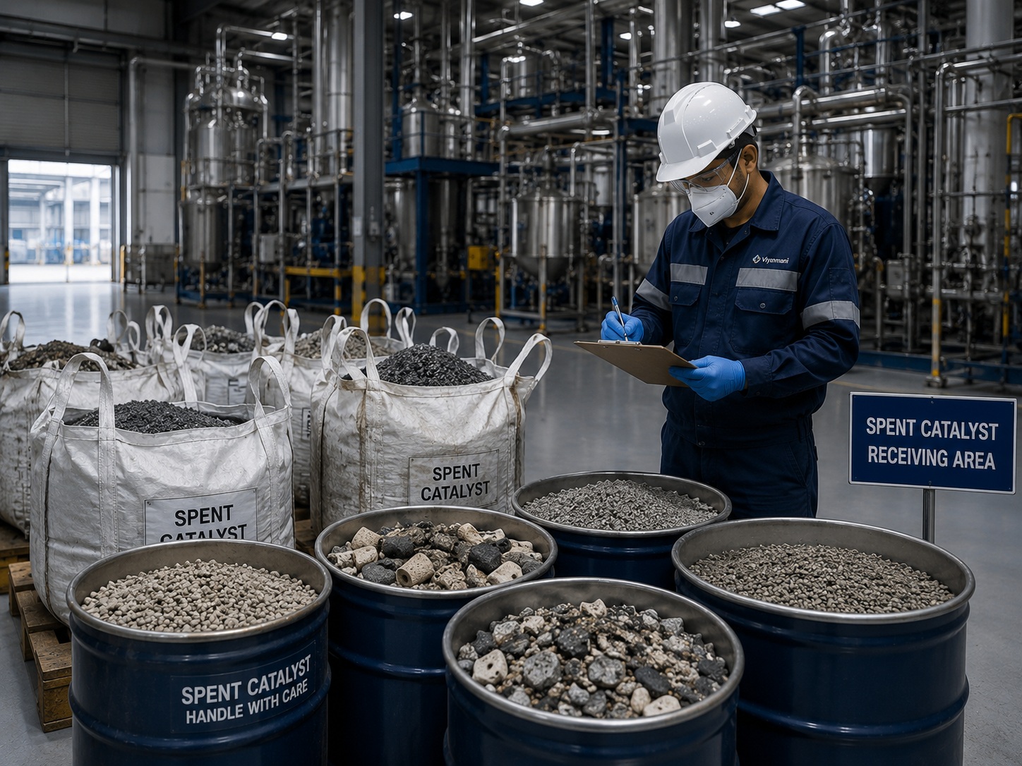 Industrial Catalyst Recycling at Viyanmani