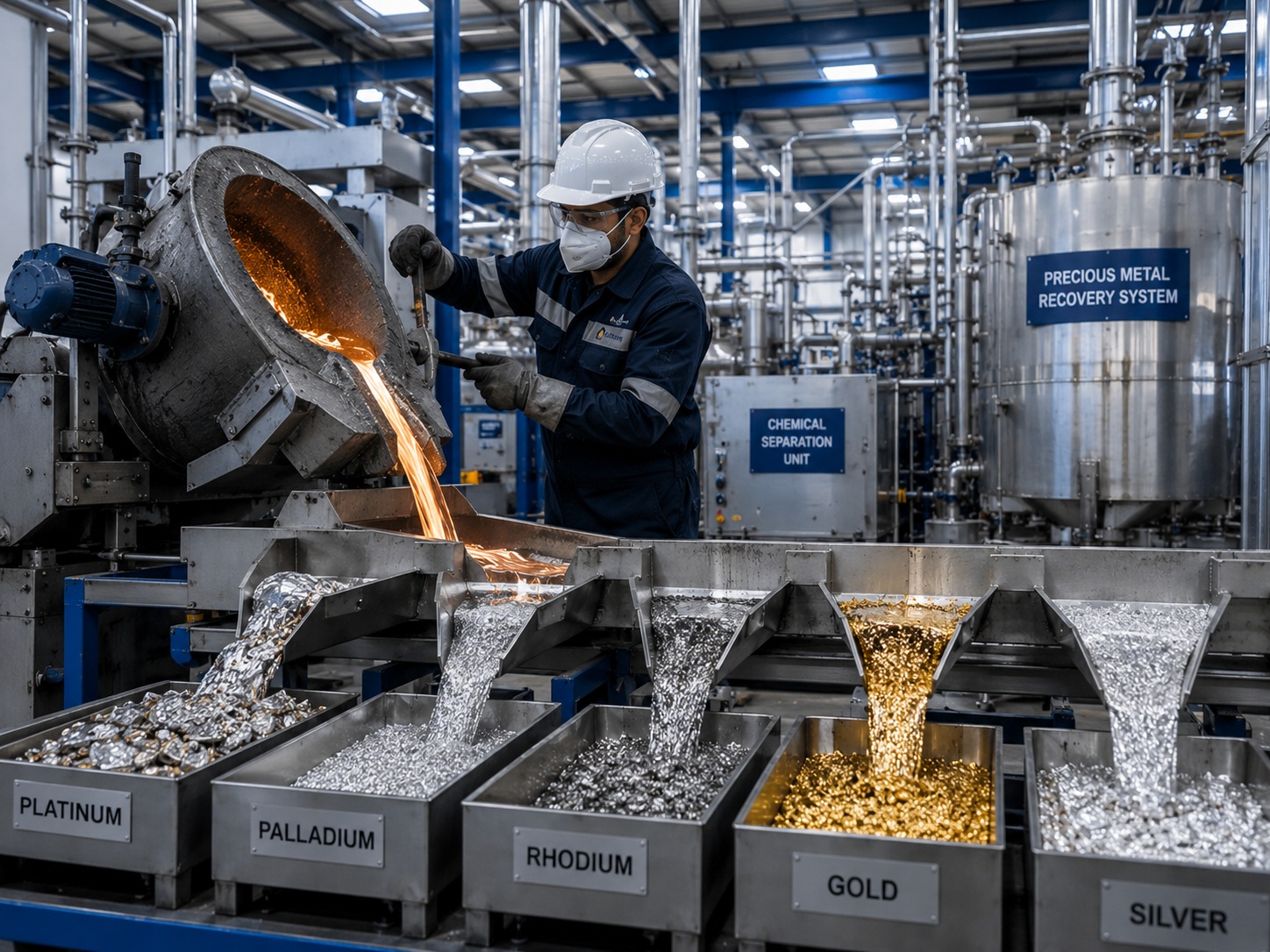 Metal Recovery at Viyanmani